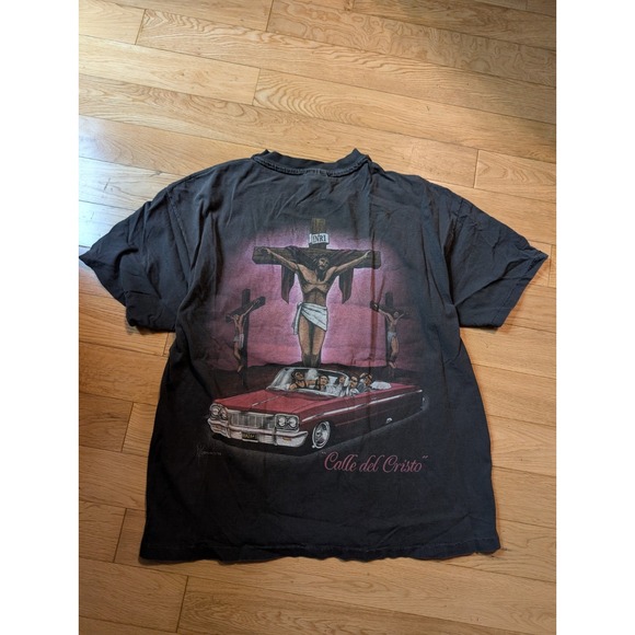 Other - 1995‎ David Gonzales Art Kid Frost La Raza Rap Chicano Pachuco Shirt Cholo XL
